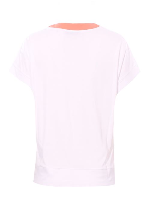 two-tone t-shirt LA FILERIA | 6028980565001